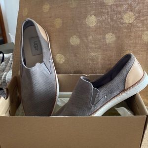 UGG Adley suede and leather loafer